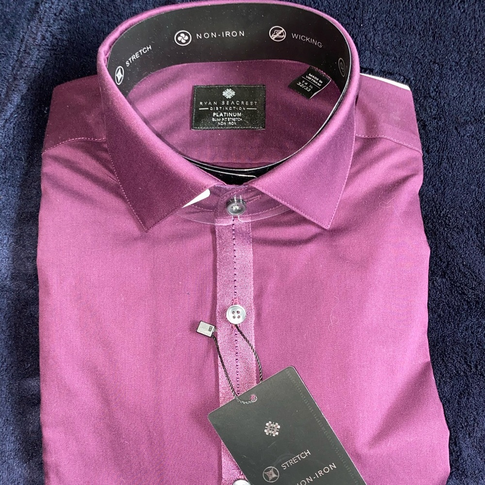 Platinum slim stretch non iron